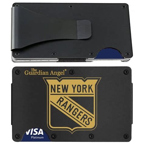 rfid card holder ny rangers|Front Pocket Wallet w/ RFID Blocking, New York Rangers, Black.